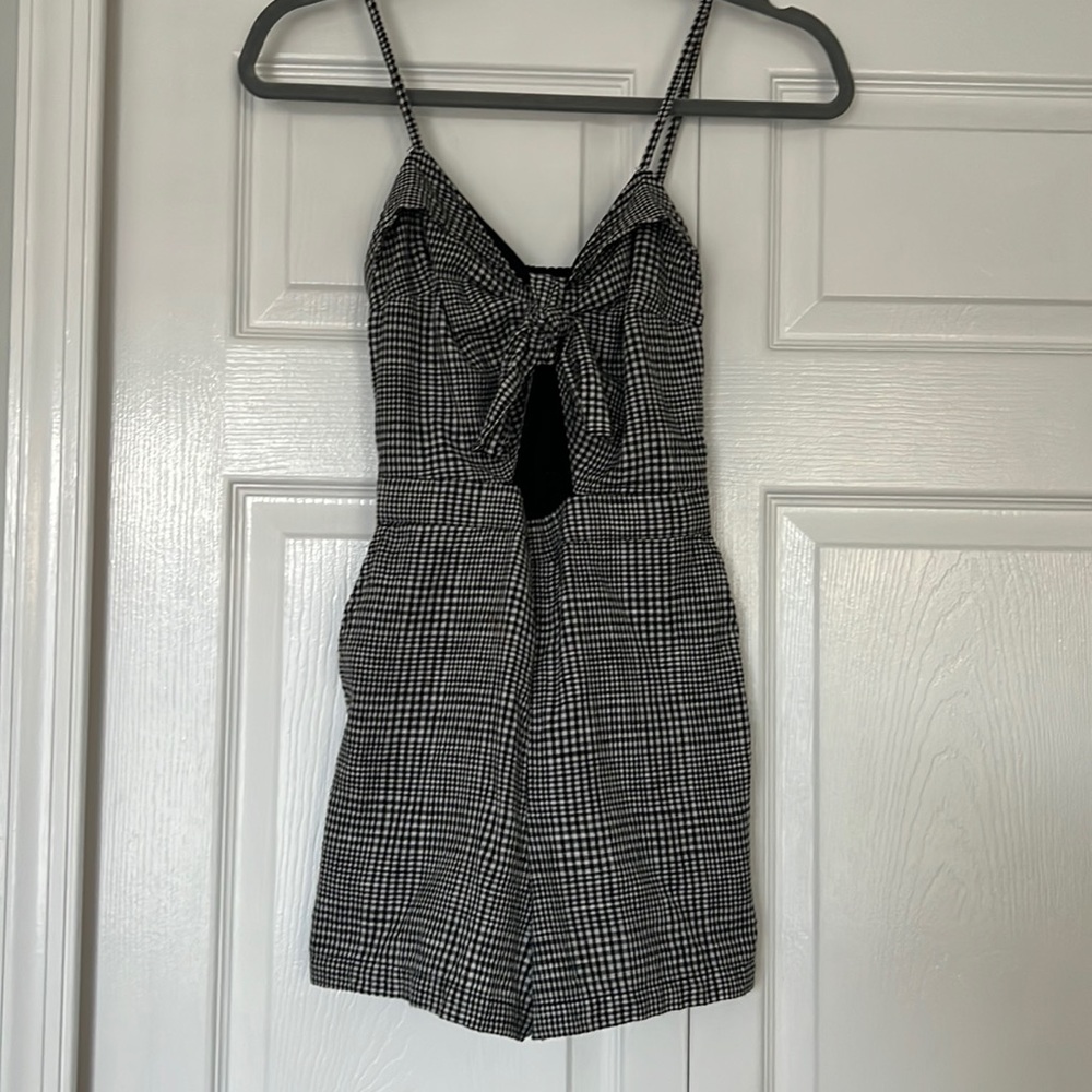 Abercrombie & Fitch Gingham Romper Size XS
